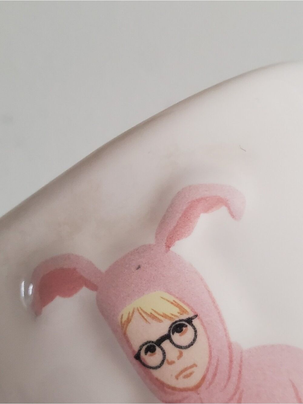 Rae Dunn A Christmas Story Pink-Handle Ceramic Mug Artisan Magenta - Picture 9 of 10